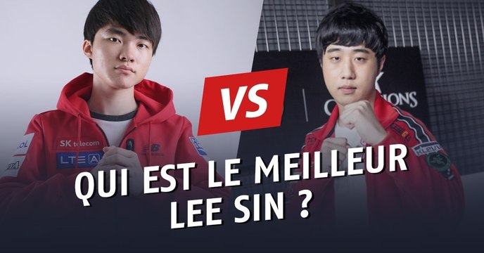 League of Legends : Faker et Duke s'affrontent en 1v1 pour savoir qui est le meilleur Lee Sin