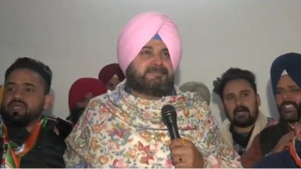 Sidhu back in Amritsar after visiting Vaishno Devi shrine; Owaisi calls attack on him pre-planned