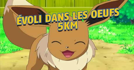 Pokémon Go : il est maintenant possible d'obtenir Évoli dans un oeuf 5km