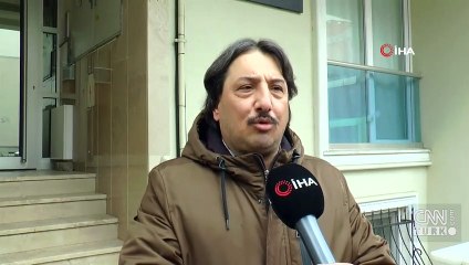 Apartman bahçesinin kapısını çaldı