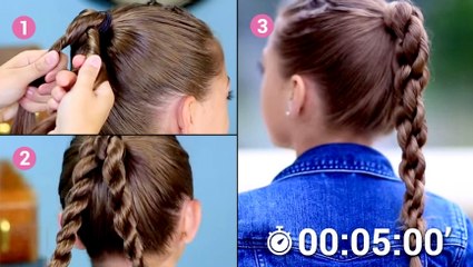 Cette tresse ressemble à une chaîne de bijou. Elle est spectaculaire !