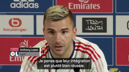 OL - Faivre et Ndombele, déjà "bien implantés dans le groupe" selon Lopes