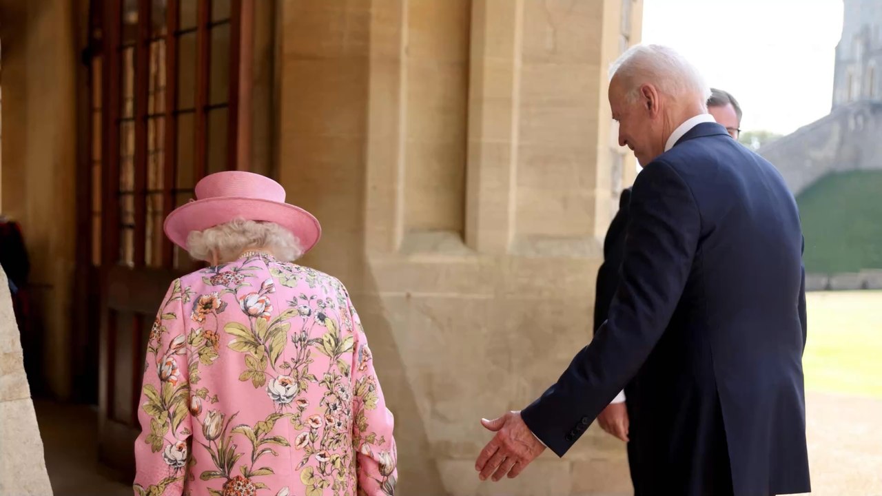 Joe Biden zu Gast bei der Queen: 'Sie erinnert mich an meine Mutter'
