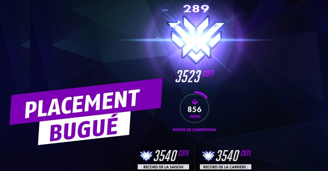 Overwatch : un bug sur le classement de la saison 3 dégoûte les joueurs