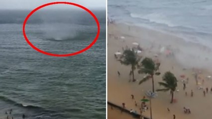 Les touristes ont assisté à une scène surnaturelle sur cette plage !