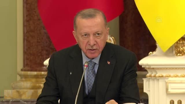 Son dakika haberleri: Cumhurbaşkanı Erdoğan: Türkiye, Karadeniz'den komşu olduğu 2 dost ülke arasındaki krizin sonlandırılması için üzerine düşeni yapmaya hazırdır