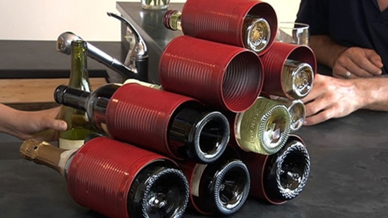 Pour ranger vos bouteilles de vin, cette astuce est super pratique. Et cela ne vous coûtera presque rien !