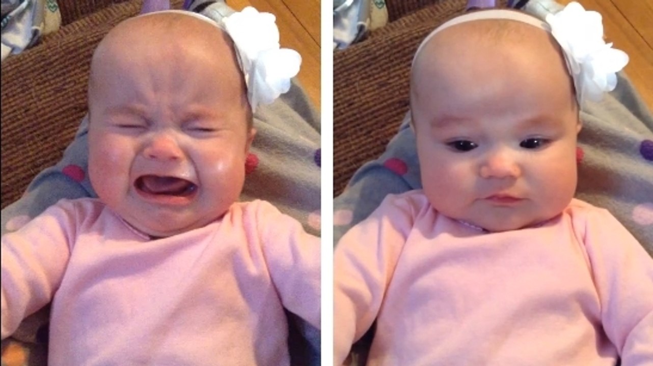 Ce bébé est en pleine crise de larmes. Mais regardez ce qui arrive quand elle entend une chanson de Taylor Swift