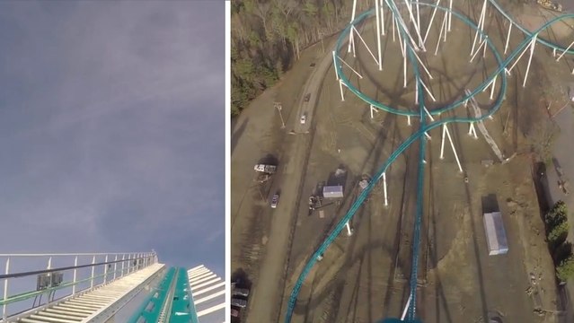 Ces montagnes russes sont les plus impressionnantes du monde !