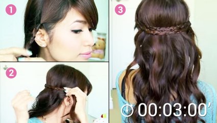 Ce headband tressé est vraiment très tendance. Et il se réalise en quelques minutes !