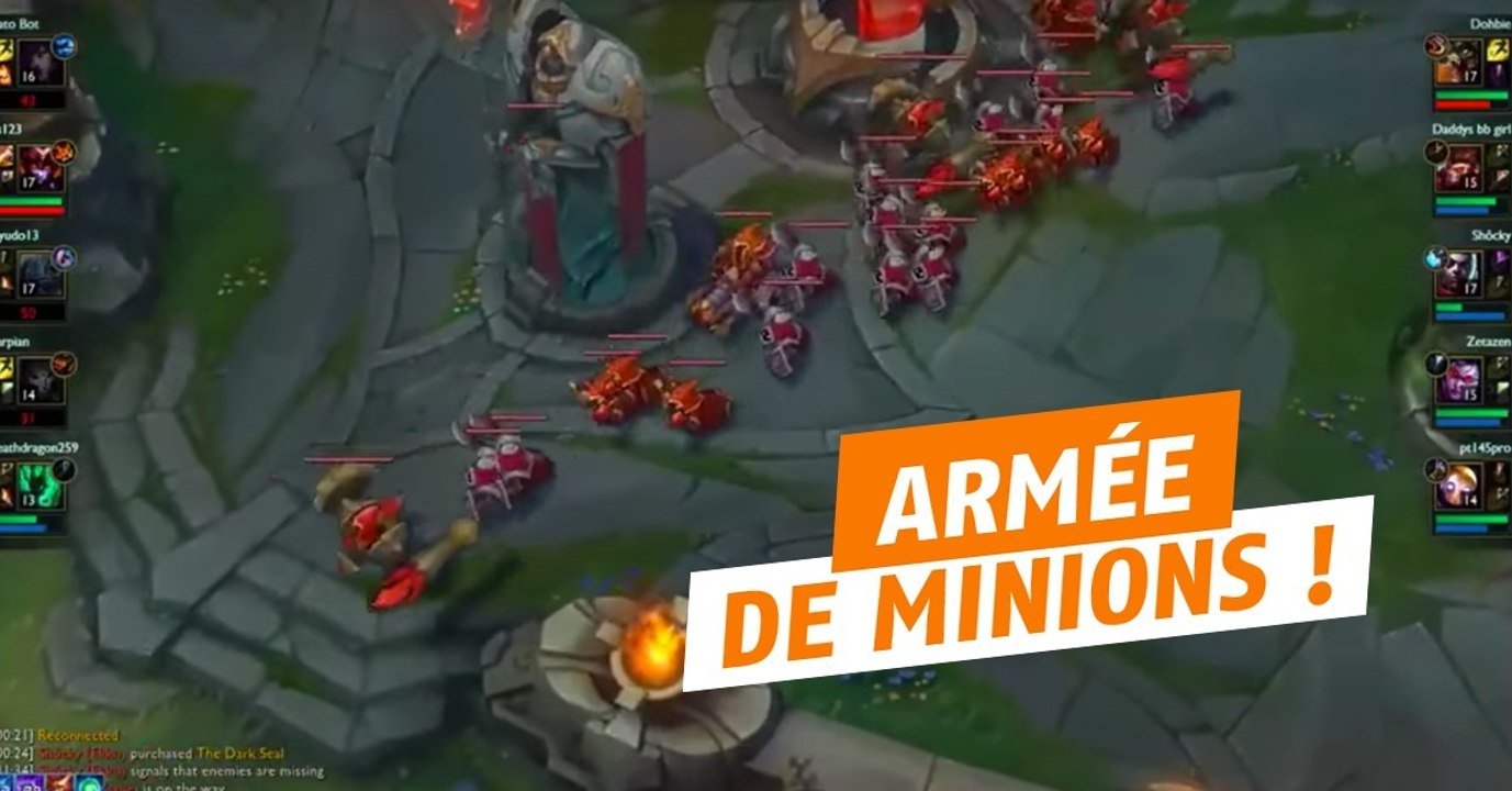 League of Legends : créez votre armée de minions avec le Zz'rot !