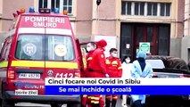Stirile zilei sunt despre -Cinci focare noi Covid în Sibiu - Se mai închide o școală, Masă chirurgicală de ultimă generație la Ortopedie şi cum  S-au furat modulele panourilor solare de pe DN1