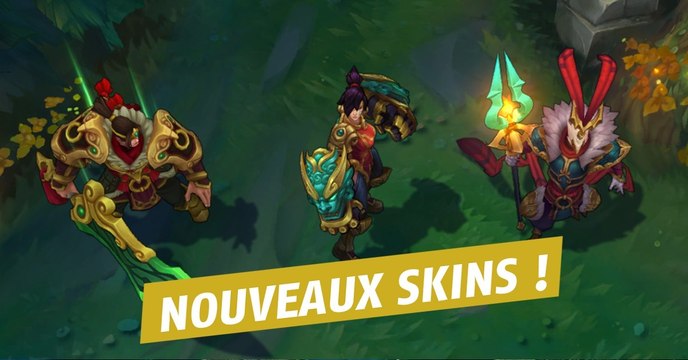 League of Legends : une flopée de nouveaux skins est arrivée sur le PBE