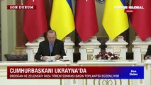 Son dakika Kiev'de kritik zirve sona erdi! Erdoğan: Ukrayna'nın toprak bütünlüğünü destekliyoruz