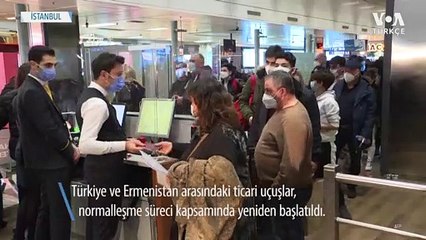 Türkiye-Ermenistan Uçuşları 2 Yıl Sonra Yeniden Başladı