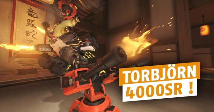 Overwatch : ce joueur atteint le Master en ne jouant que Torbjörn et explique comment