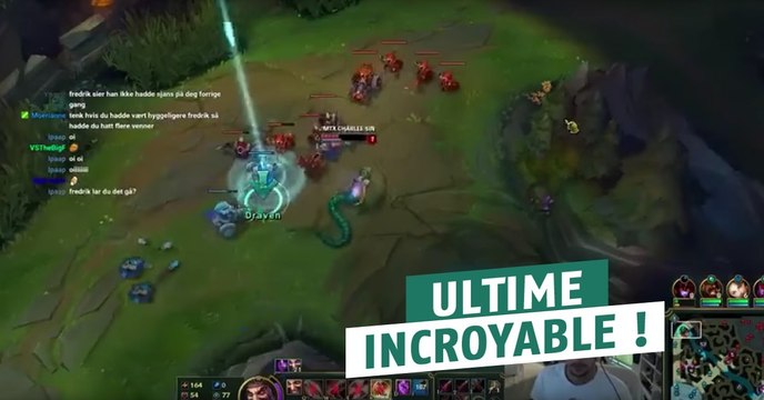 League of Legends : le plus bel ultime de Draven de l'histoire