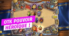 Hearthstone : un OTK réalisé uniquement avec des pouvoirs héroïques