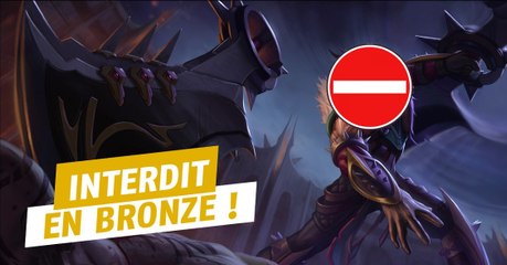 League of legends : ces champions devraient être interdits en low elo