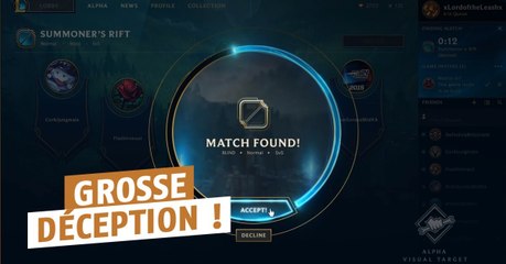 League of Legends :  on ne pourra pas jouer à notre mode préféré pendant les vacances à cause du nouveau client