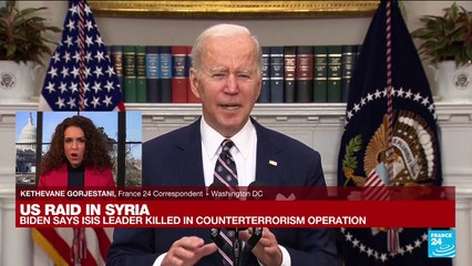Biden says US sought to minimize casualties in Syria raid