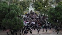 Atatürk Anıtı'na saldırıya siyasi partilerden ve STK'lerden tepki