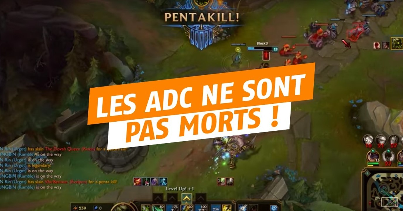League of Legends : vous pensez que les ADC son...