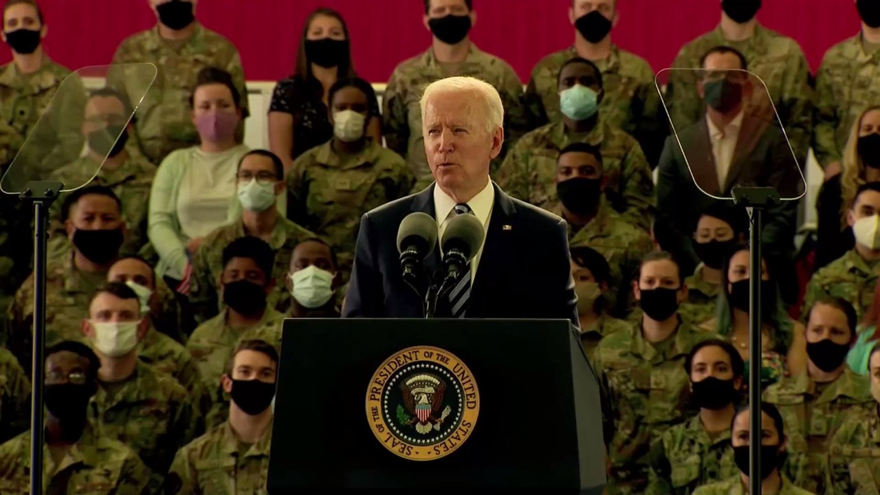 Abzug aus Afghanistan: Joe Biden ruft Bevölkerung zum 'Kampf gegen die Taliban' auf