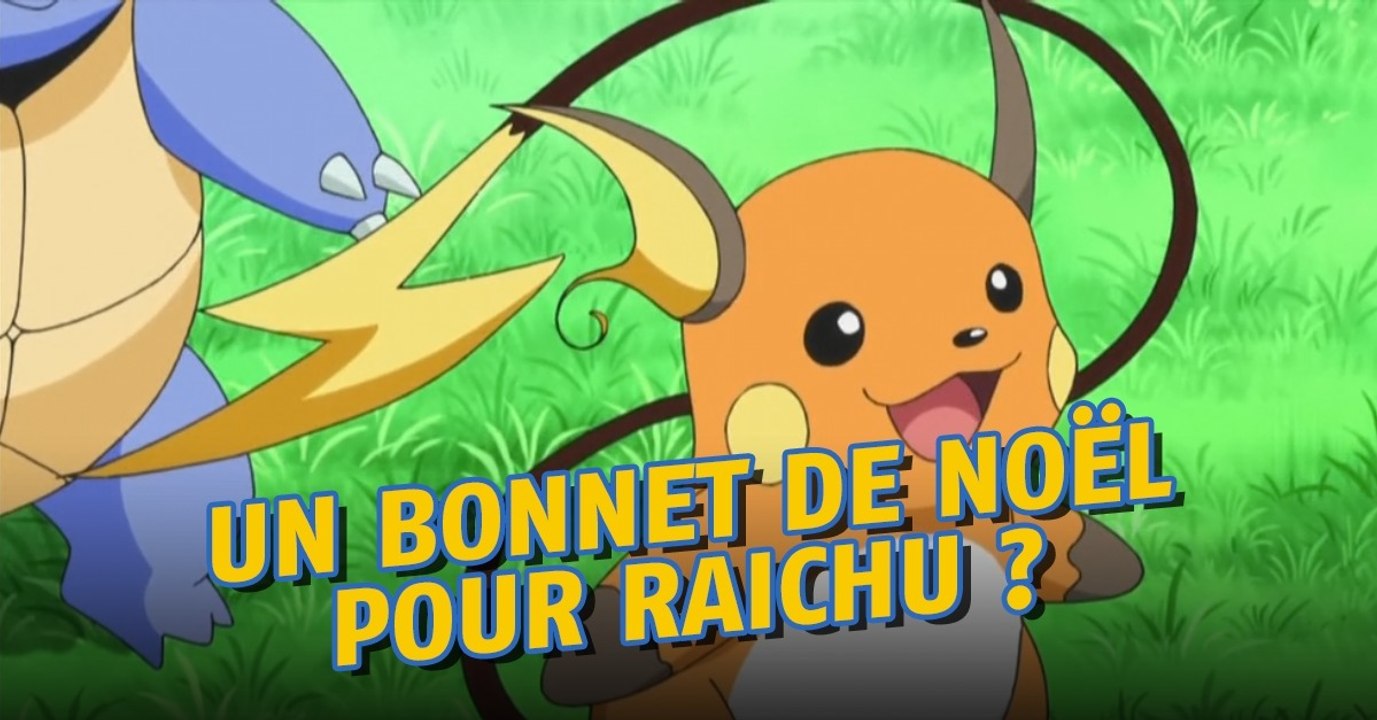 Pokémon Go : après le Pikachu spécial Noël un Raichu spécial ?