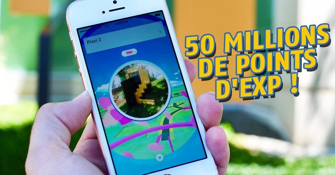 Pokémon GO : un joueur a atteint les 50 millions de points d'expérience
