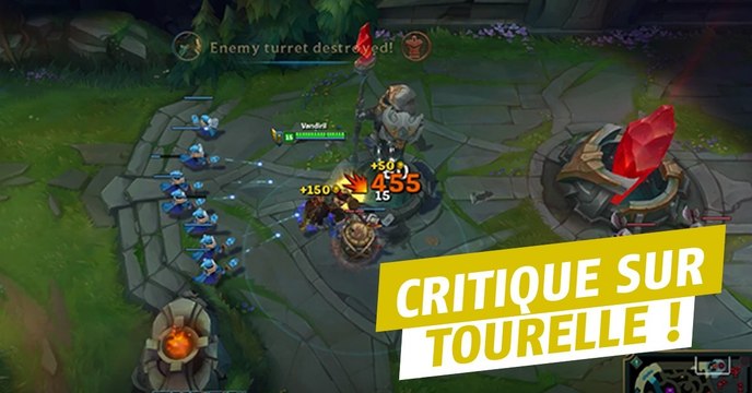 League of Legends : Gangplank peut mettre des coups critiques sur les tourelles