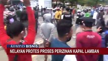 Nelayan Cantrang Blokade Jalur Pantura