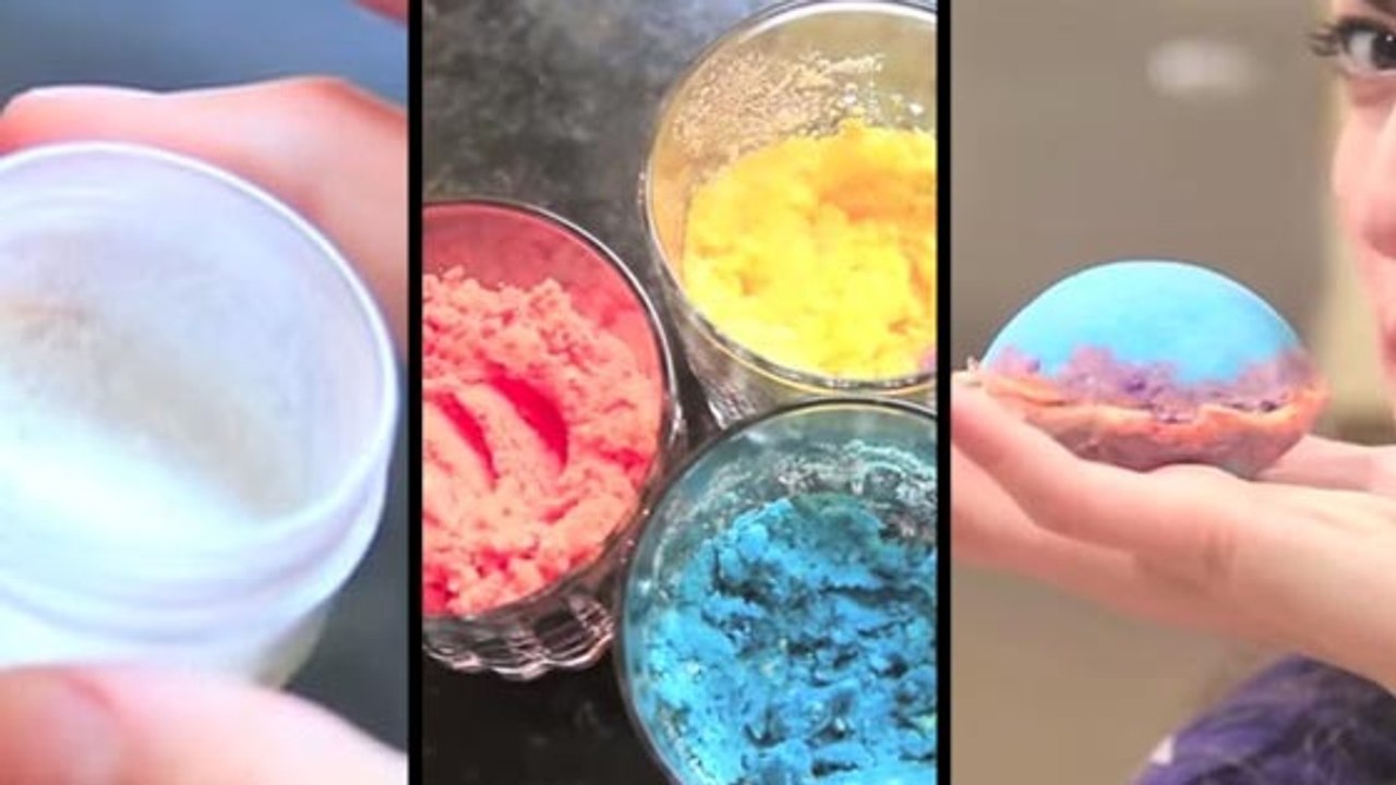 Envie d'un bain original ? Fabriquez très facilement une bombe de bain !