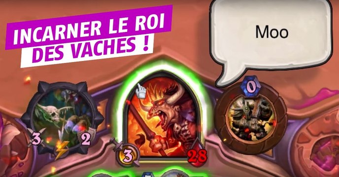 Hearthstone : comment incarner le Roi des vaches dans le nouveau bras de fer