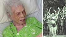 Ancienne danseuse, cette grand-mère se voit en vidéo pour la première fois