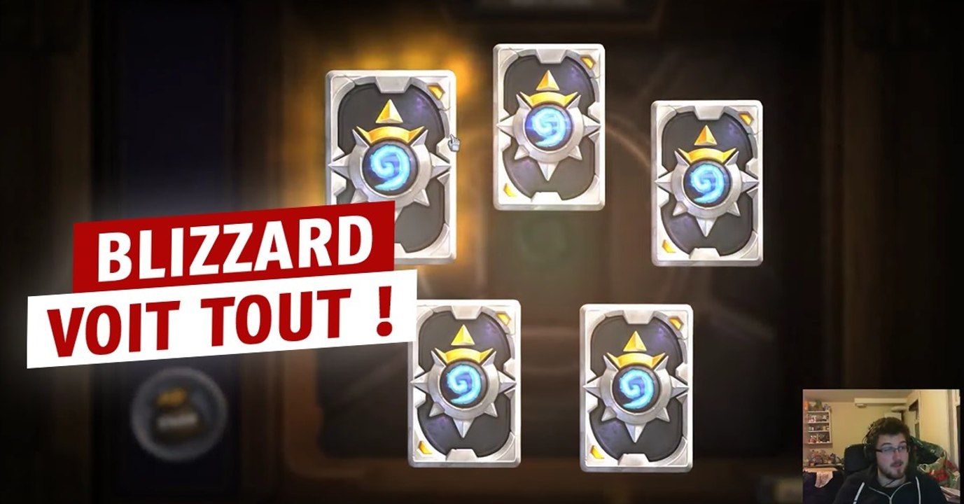 Hearthstone : ce joueur prouve que Blizzard vous regarde quand vous ouvrez vos paquets de cartes