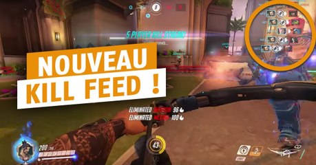 Overwatch : des changements apportés au kill feed