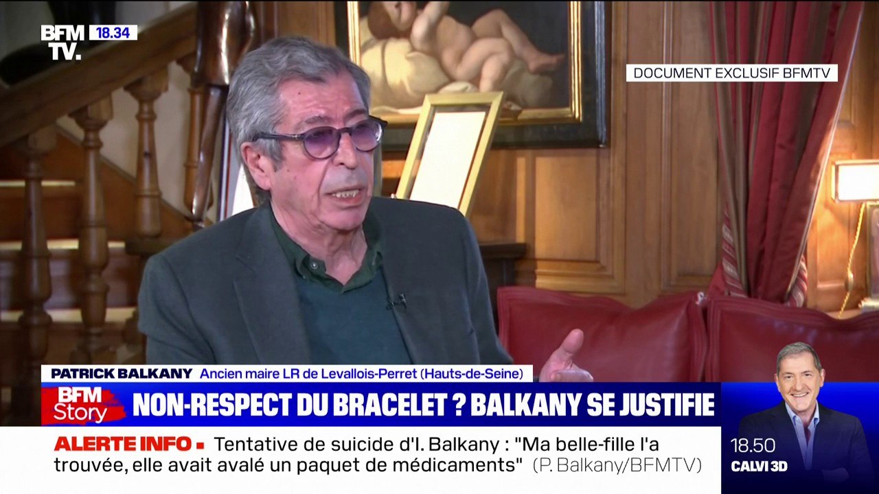 Patrick Balkany: "J’ai été très étonné quand on nous a convoqué" pour le non-respect du port du bracelet électronique
