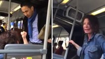 Une femme raciste filmée dans un bus à Bruxelles