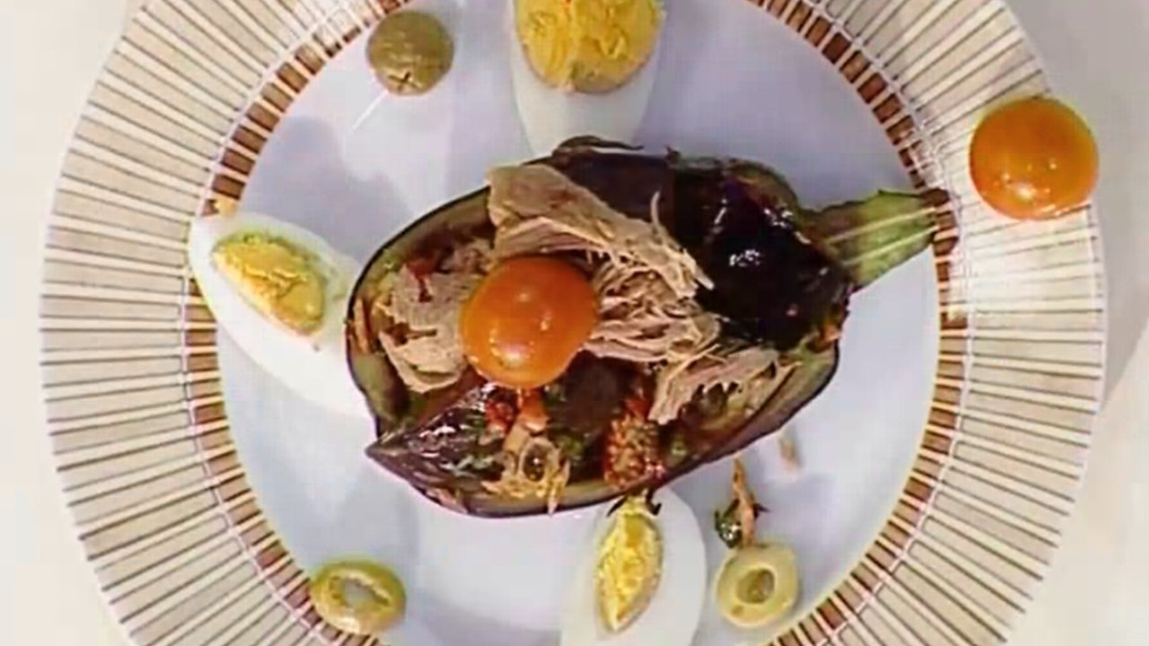 Salade d'aubergine - سلطة باذنجان
