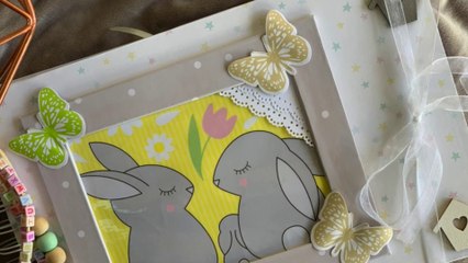 Présentation Album Bébé Scrapbooking (débutant)