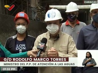 Activan rehabilitación del estanque "El Calvario" para optimizar el sistema hídrico de Caracas