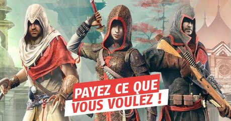 Humble Bundle : payer le prix que vous voulez pour jouer à ces 4 jeux Assassin's Creed