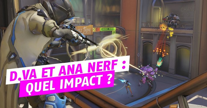Overwatch : que vont changer les nerfs de D.Va et Ana