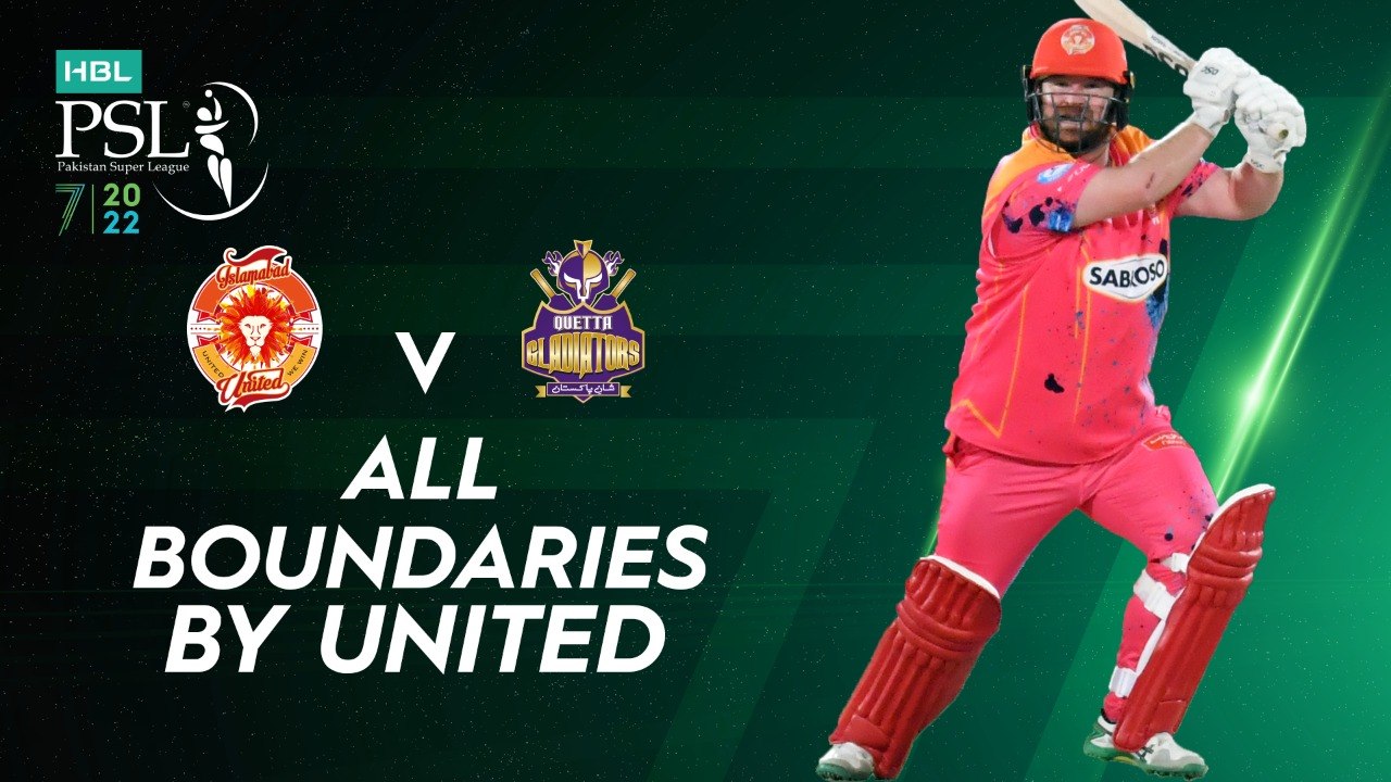 All Boundaries By United | Islamabad United vs Quetta Gladiators | Match 10 | HBL PSL 7 | ML2G