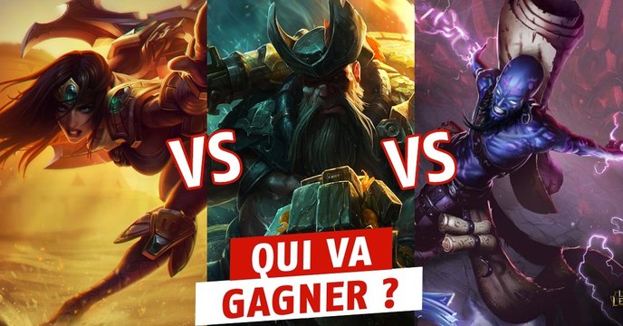 League of Legends : qui de Ryze, Sivir et Gangplank éclate le mieux les vagues de sbire ?