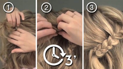 Cette tresse diagonale n'est pas compliquée à faire. Vous allez forcément tester !