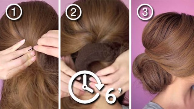 Ce chignon est parfait pour les soirées. Il est super élégant !