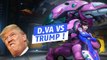Overwatch : D.Va prend les armes contre Trump