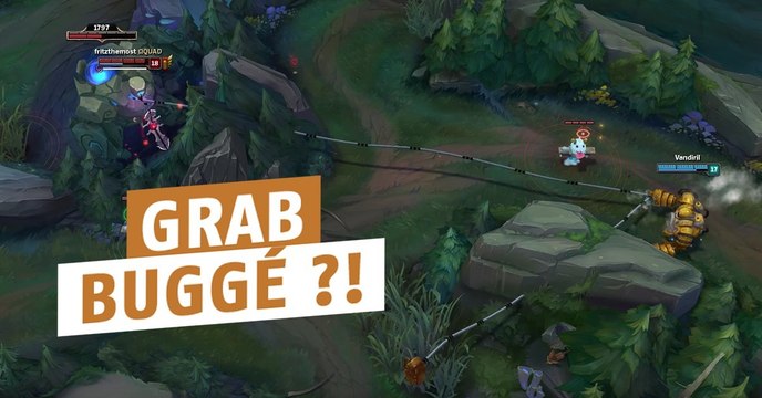 League of Legends : le grab de Blitz réagit très bizarrement face à Irelia